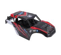 Generic Coque de Carrosserie de Voiture RC en PVC de qualité Supérieure, échelle 1/18, Accessoire D'installation Facile pour Les Fans de Course (Rouge)