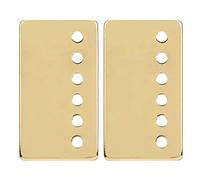 Generic Coque de Micro pour Guitare électrique, Couvercle en Robuste, Remplacement de 50 Mm et 52 Mm pour les Amateurs de Guitare, Accessoires D'instruments de Musique (GOLD)