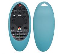 Generic Coque de Protection en Silicone Souple pour Télécommandes TV, Design Ergonomique et Résistant aux Chocs pour BN94-07557 BN94-A07469U -A55, Non Toxique Rouge/Vert/Bleu, 1 unité (Bleu
