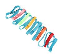Generic Corde de Marche de sécurité pour Enfants avec Poignées Colorées, Corde de Ligne pour Tout-petits pour éviter de Se Perdre en Public, Adaptée à L'enseignement en Ligne, Longueur 144,88 Pouces