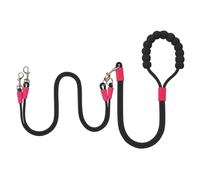 Generic Corde de traction pour chien en nylon à double extrémité de 5 m avec poignée en mousse rembourrée - Laisse d'entraînement lourde - Basique sans traction - Confort pour marcher aux chiens de