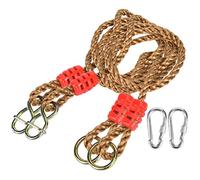 Generic Corde Swing, Corde Swing d'arbre avec Boucle de Connexion 1,8 M PE + Métal Jardin Extérieur Enfants Hamac Ralal