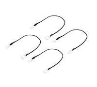 Generic Cordes de Tension pour Filet de Volley-Ball, 4 Pièces, Réglables pour Les Activités de Plein Air, en Nylon avec Boucles Résistantes à la Rouille