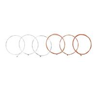 Generic Cordes Métalliques de Remplacement pour Guitare Acoustique Folk, en Alliage de Cuivre Durable, pour un Ton Chaud et Lumineux