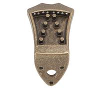 Generic Cordier de Mandoline, Pièce de Rechange pour Pont en Métal pour Mandoline à 8 Cordes, Construction Robuste et Durable, tonalité Améliorée (Bronze)
