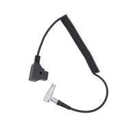 Generic Cordon d'alimentation Mâle Robuste à 2 Broches D Tap, Compatible avec Les Batteries à Montage en V, Idéal pour Les Appareils Ronin RS2 RS3 Pro, Intégration Facile dans Les Plates-Formes