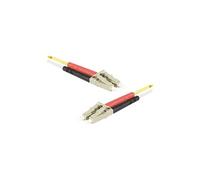 generic - Cordon de raccordement - LC/UPC multimode (M) pour LC/UPC multimode (M) - 10 m - 2 mm - fibre optique - duplex - 50 / 125 microns - OM2 -