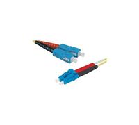 generic - Cordon de raccordement - mode unique SC/UPC (M) pour mode unique LC/UPC (M) - 5 m - 2 mm - fibre optique - duplex - 9 / 125 micromètres -