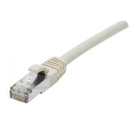 generic - Cordon de raccordement - RJ-45 (M) pour RJ-45 (M) - 2 m - UTP - CAT 6a - sans crochet - gris
