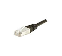Cordon RJ45 catégorie 6 S/FTP noir - 30 m