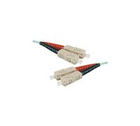 generic - Cordon de raccordement - SC/UPC multimode (M) pour SC/UPC multimode (M) - 10 m - 2 mm - fibre optique - duplex - 50 / 125 microns - OM3 -