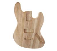Generic Corps de Guitare Basse Électrique en Érable Prédécoupé à Polir Kit Remplacement Personnalisable Accessoire Déco Convient Musicien Initié