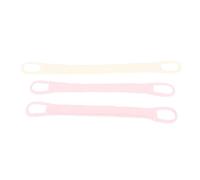 Generic Coton Réglable Coton Baby Diaper Finner et Confortable pour les Nouveau-nés aux Tout-petits, 3pcs Nappy Fixing Belt pour une Utilisation Quotidienne (Jaune rose rose)