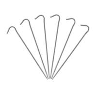 Generic Couges de Tente, Enjeux au Sol 10-Pack Un Crochet Enjeux de Tente à Terre Robuste, de (6)