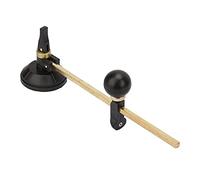 Generic Coupe-Cercle en Verre, Ventouse Durable Réglable, Style Compas pour Cercle de Dessin en Verre, Machine Noir de Fumée, épaisseur 3-12 Mm, Diamètre 7,9 Pouces (alliage 2)