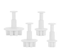 Generic Courseurs à Biscuits, Coupeurs de Biscuits à Gâteau avec Conception de Forme de Fleur 4pcs pour le Gâteau de Décoration de Sucre