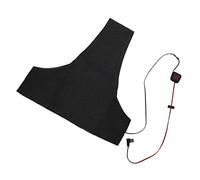 Generic Coussin Arrière Chauffant USB, Tissu Chauffant Doux et Imperméable pour Vêtements D'hiver en Plein Air, Température Réglable et Conception Lavable