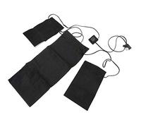 Generic Coussin Chauffant électrique Imperméable pour Vêtements, Gilet, Coussin Chauffant Intelligent Réglable pour Hommes et Femmes, USB pour Activités de Plein Air