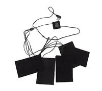 Generic Coussin Chauffant pour Vêtements électriques, Tissu en Fiber Souple alimenté par USB, Flexible pour Veste, Gilet, Randonnée en Plein Air, équitation, Voyage au Bureau (Avec Switch 1 à 5)