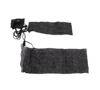 Generic Coussin Chauffant USB pour Vêtements, Coussin Chauffant en Fibre de Carbone, 3 Réglages de Chaleur, 30x12cm et 24x8cm, électrique Portable pour Gilet, Ski, Cyclisme par Temps Froid
