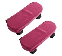 Generic Coussin D'accoudoir pour Fauteuil Roulant en Mousse à Mémoire de Forme, 1 Paire Violet, Protection Hiver Isolante, Housse Lavable, Confort Ergonomique pour Chaise Bureau