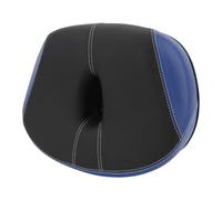 Generic Coussin de Siège de Vélo sans Nez pour Plus de Confort et D'absorption des Chocs pour Hommes et Femmes, Large Selle de Remplacement Ergonomique, Mousse à Mémoire de Forme, Noir (Blue)