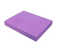 Generic Coussin en Mousse D'entraînement D'équilibre, Coussin Doux à Haute Résilience pour Tapis D'exercice de Yoga et de Fitness (Rotin Foncé Violet)