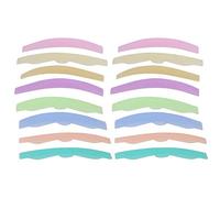 Generic Coussinet de Permanente pour Cils en Silicone, qualité Non Toxique, Bouclier de Levage de Cils Durable pour Salon et Usage Individuel, 8 Paires en 2 Tailles