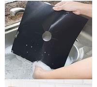 Generic Coussinet de Protection pour Cuisinière à Gaz, 0.2mm D'épaisseur, Couvercle de Brûleur Anti-taches, Découpable, pour une Durée de Vie Prolongée de la Cuisinière, Essentiels Ménagers, 10