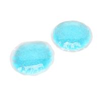 Generic Coussinet Rafraîchissant pour les Yeux, Gel glacé Rond Bleu, Soulagement de la Fatigue Oculaire, Facile à Nettoyer et à Transporter, pour les Voyages à Domicile
