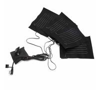 Generic Coussinets Chauffants électriques USB, Imperméable, Gilet Chauffant, Veste, Feuille Chauffante, 4,7x6,3 Pouces, pour Vêtements, Chaussures, Légèrement Frottés