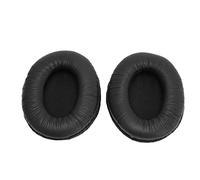 Generic Coussinets d'oreille de Remplacement en Cuir Améliorant Les Basses, Coussins Confortables pour écouteurs MDR NC60 D333 DR BT50, Noirs, 2 Pièces, à Installer et à Utiliser pour Les