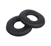 Generic Coussinets d'oreille de Remplacement en Mousse de Cuir pour Casque MDR-ZX110 V150 V250 V300, Conception Ultra Douce et Durable pour Une Expérience D'écoute Confortable, Noir, 2 Pièces