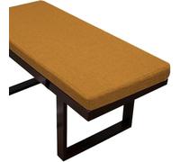 Generic Coussins de banc d'intérieur | Coussinets garnis de mousse de lin pour baie vitrée, jardin, terrasse, meubles longs