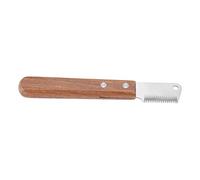 Generic Couteau à Plumer pour Chien avec Peignes en Acier Inoxydable, Réduit la Perte de Poils pour les Chiens de Toutes Tailles