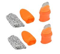 Generic Couteau à Pouce, Outil Léger de Récolte de Légumes avec Protège-Doigts pour Jardiniers et Agriculteurs