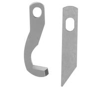 Generic Couteau de Surjetage, Lame de Coupe Supérieure et Inférieure en Métal Durable pour 925D 929D 1034D 3034D - 2 Pièces