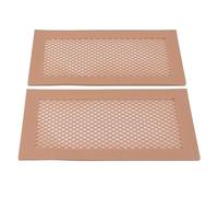 Generic Couvercle d'aération en Silicone, 2 Paquets de Petits Trous, Protection de sécurité pour bébé, pour la Maison (Rose)