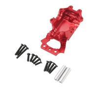 Generic Couvercle de Boîte de Vitesses Carter de Remplacement Boîtier Inférieur Pièce de Bricolage En Métal Robuste Convenable pour La Réparation Des Voitures, Rouge