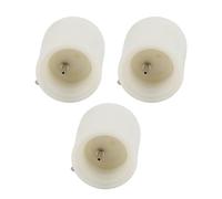 Generic Couvercle de Bouteille D'eau Dentaire Professionnel épais, 3 Pièces, pour Chaise Dentaire, Bouteille à Turbine, 1000ML 600ML, Matière Plastique Durable