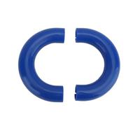 Generic Couvercle de Crochet de Remorquage à Absorption des Chocs, Matériau en Silicone, Installation Facile pour Les Banques Extérieures Bronco Base Big Bend 2021-2024, 2 Pièces de Protection de