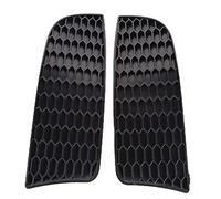 Generic Couvercle de Grille de Phare Antibrouillard de Pare-chocs Avant, Remplacement Durable et élégant pour la Série 3 E90 E91 E92 E93 pour les Amateurs de Voitures, adapté à L'ABS Noir