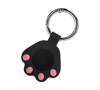 Generic Couvercle de Protection des Localisateurs, Caricature Anti-perplexe Perdant Le Cas d'emplacement en Silicone avec Boucle pour la Maison pour l'extérieur pour Les Voyages (Black)