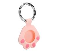 Generic Couvercle de Protection des Localisateurs, Caricature Anti-perplexe Perdant Le Cas d'emplacement en Silicone avec Boucle pour la Maison pour l'extérieur pour Les Voyages (Pink)