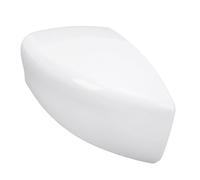Generic Couvercle de Rétroviseur Latéral Non Peint Blanc de Remplacement Durable pour 2012-2019, Protège contre les Rayures et les Dommages Causés par les Intempéries, Matériau ABS (Gauche K6374