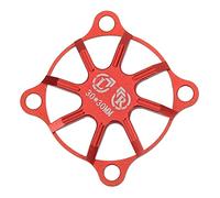 Generic Couvercle de Ventilateur de Refroidissement RC en Alliage D'aluminium, Dissipation Thermique de Petite Taille pour Voitures Télécommandées 30x30mm 1x (rouge)