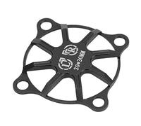 Generic Couvercle de Ventilateur de Refroidissement RC en Alliage D'aluminium, Dissipation Thermique de Petite Taille pour Voitures Télécommandées 30x30mm 1x (BLACK)
