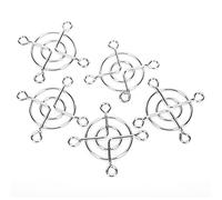 Generic Couvercle de Ventilateur de Refroidissement Universel et Pratique, Maille de Protection de Ventilateur de Bricolage 40x40mm pour les Amateurs D'imprimantes 3D