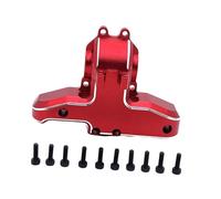 Generic Couvercle Supérieur de Boîte de Vitesses Arrière de Voiture RC 1/14, Composant En Aluminium pour Boîtier de Différentiel, Compatible avec Les Modèles, Rouge