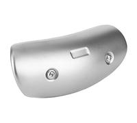 Generic Couvercle Thermique de Tuyau D'échappement en Acier Inoxydable Durable pour Moto, Conception Exquise, Facile à Installer, Large Application, 1 X Bouclier Thermique, 2 X Vis, 4 Joints, (#1)